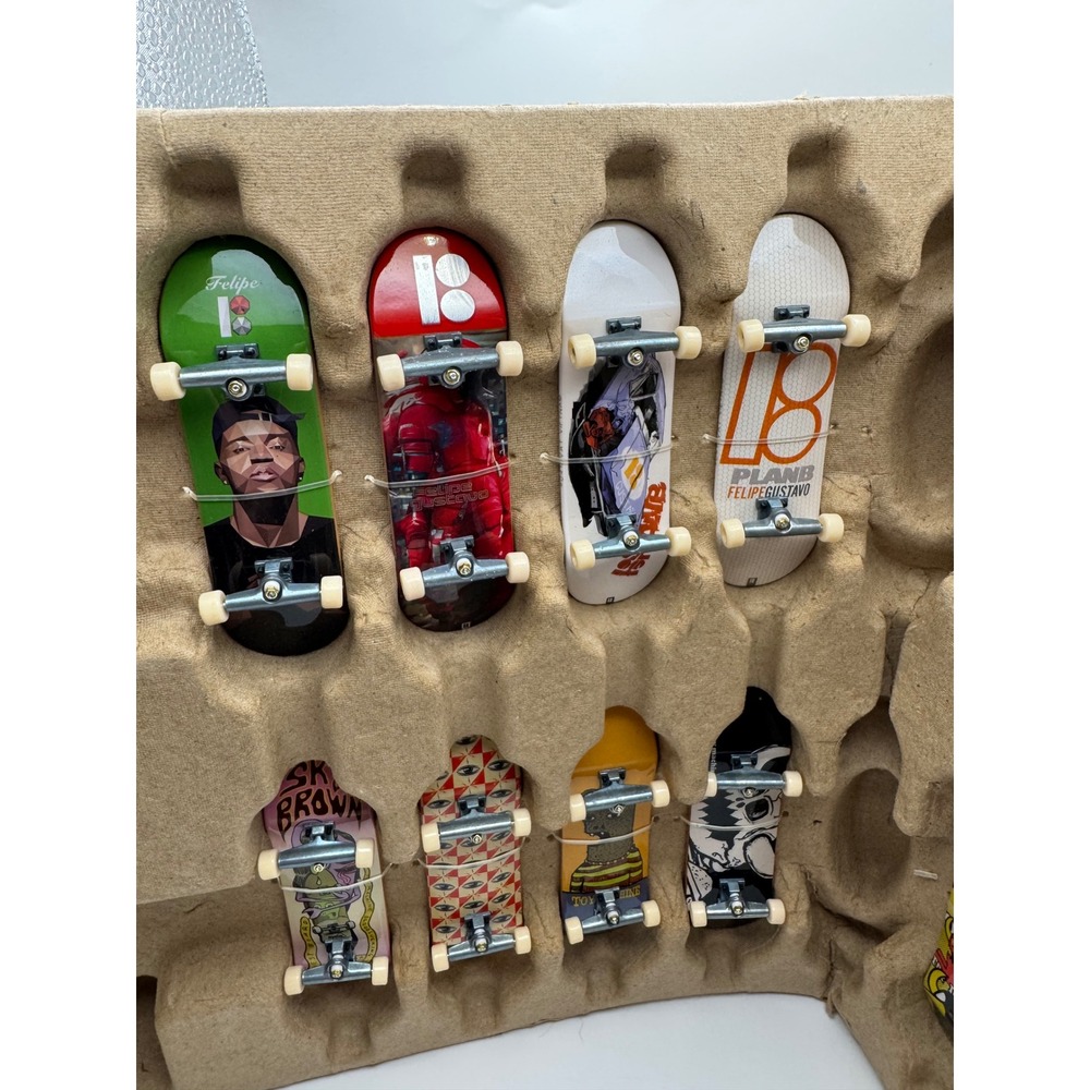 Tech Deck Plan B Toy Machine Fingerboard Collection 18 Piece Set Felipe Gustavo - Picture 2 of 9